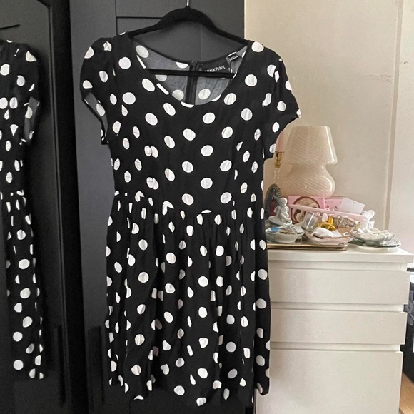 Mink pink babydoll dress - Picture 1 of 4